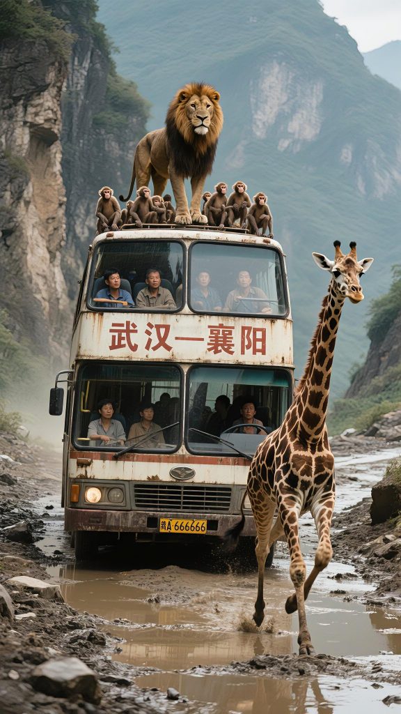 80-90年代乡村巴士系列AI绘画提示词-抖微学堂AI