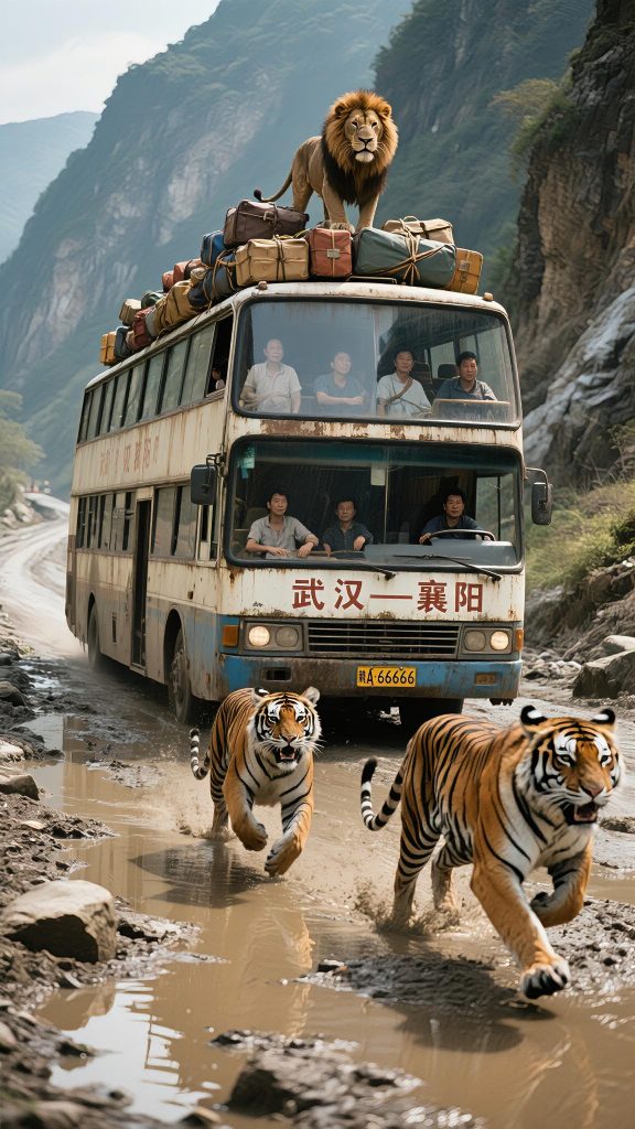 图片[2]-80-90年代乡村巴士系列AI绘画提示词-抖微学堂AI