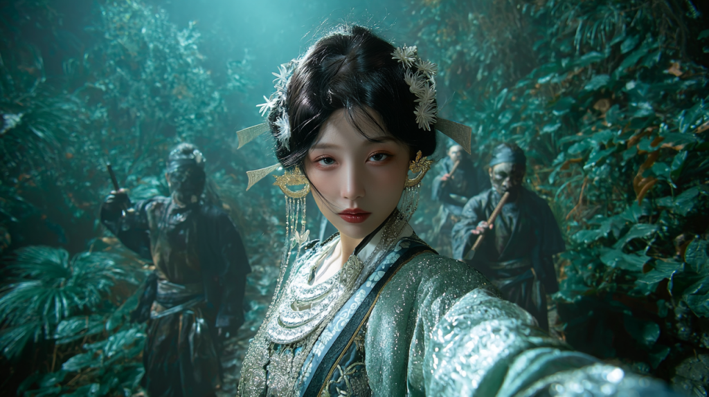 图片[6]-苗疆女孩系列提示词-抖微学堂AI