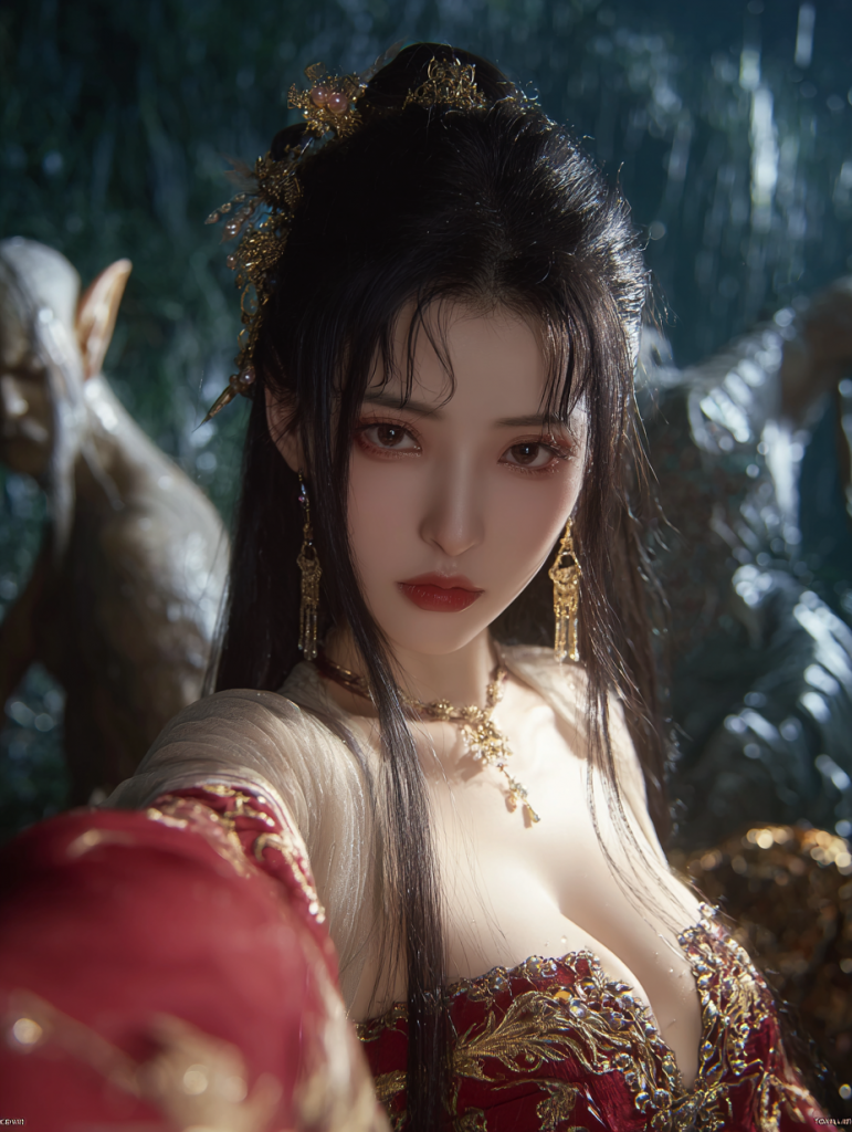 图片[7]-苗疆女孩系列提示词-抖微学堂AI