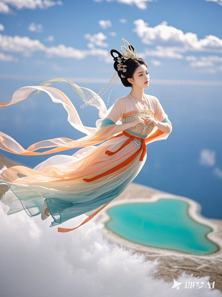 图片[2]-飞天仙女系列提示词-抖微学堂AI