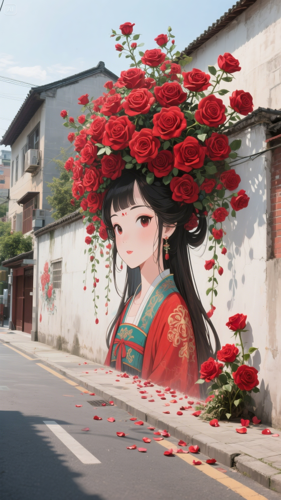 壁纸画系列AI绘画提示词-抖微学堂AI