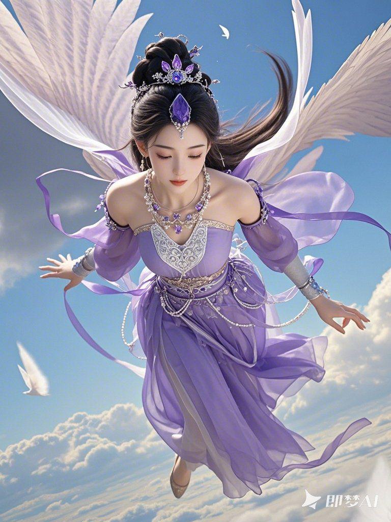 图片[9]-飞天仙女系列提示词-抖微学堂AI