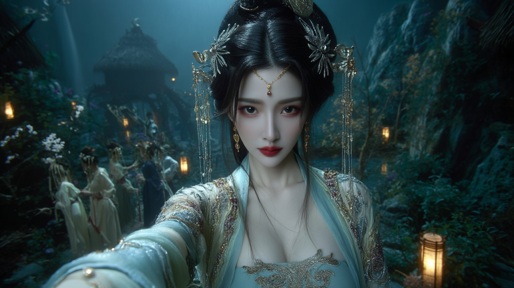 图片[12]-苗疆女孩系列提示词-抖微学堂AI