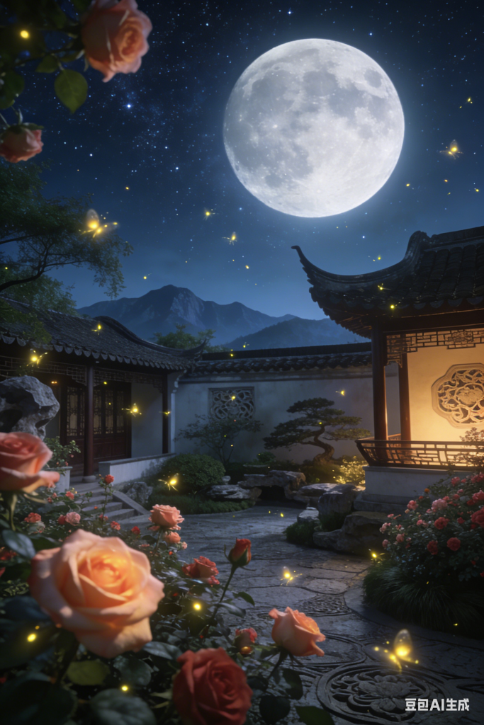 图片[8]-古风风景系列AI绘画提示词-抖微学堂AI