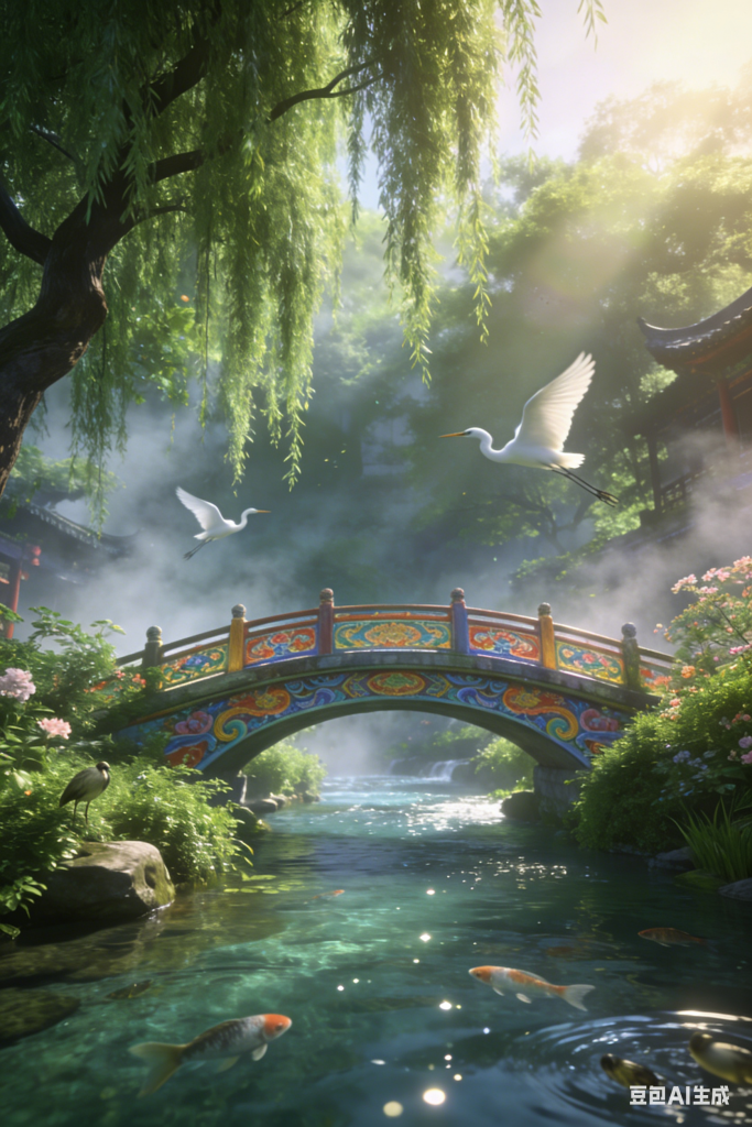 图片[2]-古风风景系列AI绘画提示词-抖微学堂AI